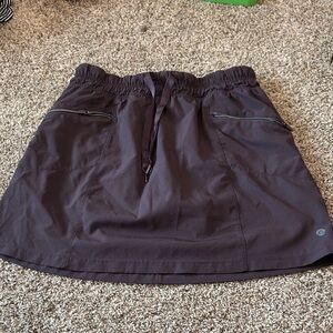 Apana Women's Mini Skirt - Dark Purple